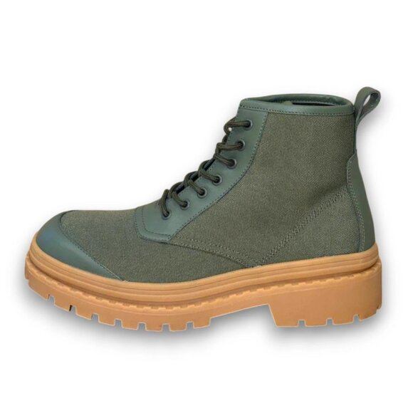 BOSS Nebular Men's Green Leather/Textile Hike Boots US 9 (UK 8 EU 42) MSRP $230 - Picture 2 of 4